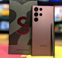 Unlocked Samsung S22 ULTRA 5G 512GB with 1-Year Warranty