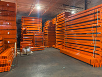 Canadian Rack Has A Huge Inventory of New Pallet Rack In Stock