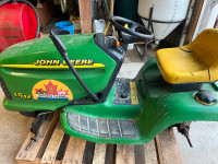 John Deere LT155 lawnmower.