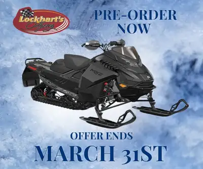 PRE-ORDER YOUR 2027 SKI-DOO OFFER ENDS MARCH 31 Choose one: 4-Year Warranty Trade-In Credit Parts &...