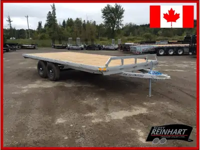 2026 Stronghaul 8.5x18 5 Ton All Aluminum Deckover Equipment Trailer 9890LB GVWR, 2 5200LB Spring Ax...