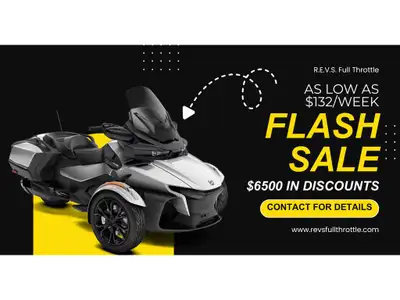 2024 Can-Am Spyder RT Limited - DARK Engine Type: In-Line Displacement: 81.1 cu. in. (1330 cc) Bore...