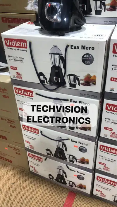 Vidiem Eva Nero 650Watts Grinder and Mixer, View more