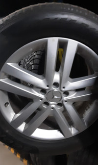 19" Mercedes Benz Silver Alloy Rim + Pirelli Tires