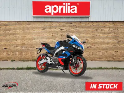 GRAND RIVER POWER SPORTS Straight forward pricing, no hidden fees. 2026 Aprilia RS 457 FOR THE MONTH...