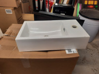 White Small Bathroom (Vanity) Sink $60 OBO