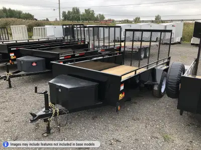 Miska 5'x10' in.Herculesin. Premium Steel Utility Trailer - Made in Canada Ready to Roll, starting a...