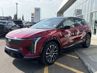 AMVIC Licensed Dealer Introducing the First-Ever 2025 Cadillac Optiq EV Sport 1 AWD in Radiant Red T... (image 3)