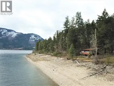 Spectacular private lakefront acreage in Little Shuswap Lake! A rare opportunity to turn this beauti...