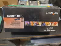 lot various Lexmark toner cartridges for laser printers