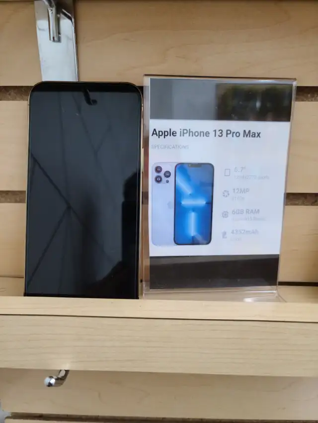 iPhone 13 Mini 13 13 Pro Max Unlocked 128GB 256GB 512GB 1YR WNTY in Cell Phones in Calgary - Image 5
