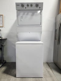 Whirlpool Washer Dryer 27″ Laundry center YWET4027HW New Scratch