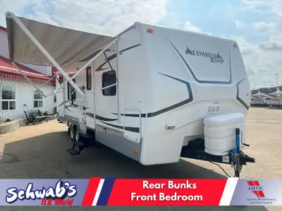 The 2010 Outdoors RV Timber Ridge 260BH is a well-built bunkhouse travel trailer designed with famil...