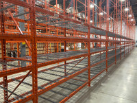 NEW AND USED WIRE MESH DECKS - FOR PALLET RACKING