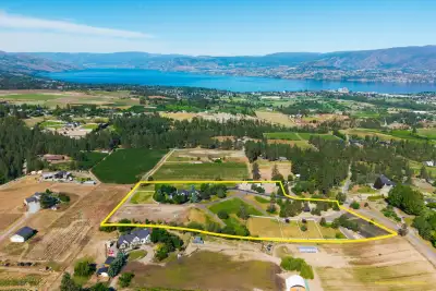 Luxury defined by land, lifestyle & freedom — 9.56 acres in South East Kelowna! A property built for...