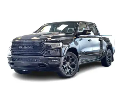 Recent Arrival! Odometer is 53468 kilometers below market average! 2021 Ram 1500 Limited Diamond Bla...