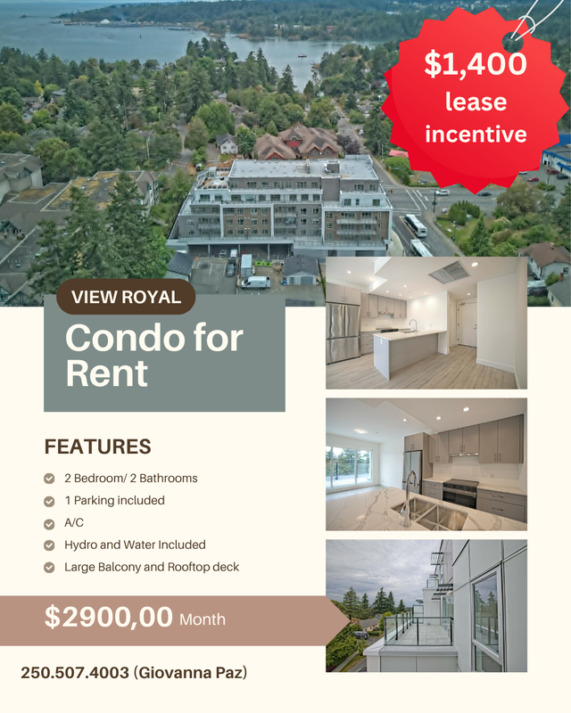 2 Beds 2 Baths - Apartment in Long Term Rentals in Victoria - Image 2