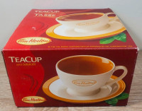 Tim Hortons 2006 #06 Limited Edition Tea cup & Saucer NEW IN Box