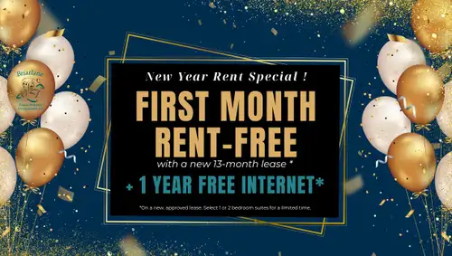 Promo on Now! Lease one of our Brand New 1 or 2 Bedroom Apartments and receive your First Month Rent...