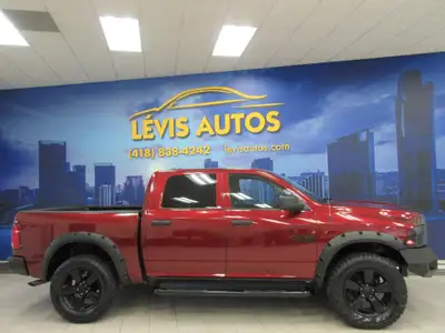 RAM 1500 2021 CLASSIC EXPRESS ÉDITION V-6 3.6 LITRES PENTASTAR CREW-CAB BOITE 5.7 PIEDS 4X4 / CAMÉRA...
