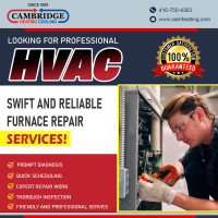 GET YOUR FURNACE REPAIRED FOR JUST $39.99 SO CALL US NOW !!