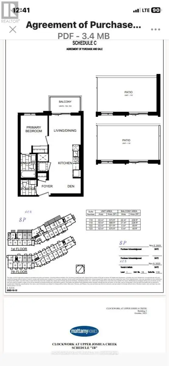 118 - 3008 WILLIAM CUTMORE BOULEVARD Oakville (JM Joshua Meadows in Long Term Rentals in Oakville / Halton Region - Image 4