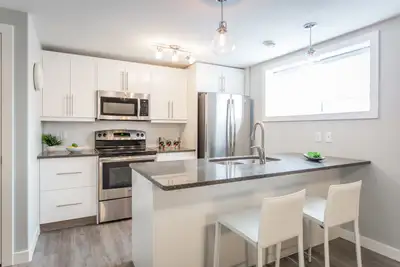 The James Hill Road homes and suites are pet-friendly single-family homes, basement and laneway suit...