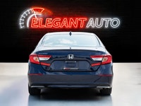 2018 Honda Accord EX-L Blue Exterior on Black Interior comes with Adaptive Cruise Control, Lane Keep... (image 4)
