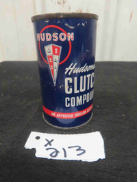 Hudson Clutch Compound Tin with Product 1/3 Pint