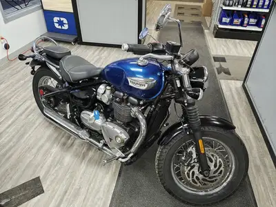 2020 Triumph Bonneville Speedmaster Cobalt Blue / Jet BlackThe new Bonneville Speedmaster features T...