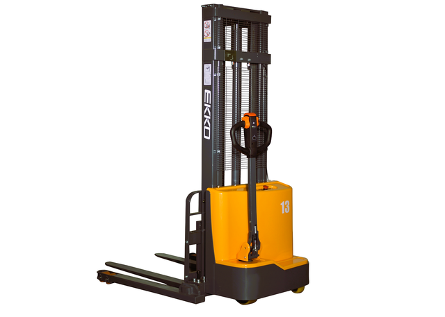 LIMITED TIME OFFER - EKKO EB13C Full Powered Straddle Stacker