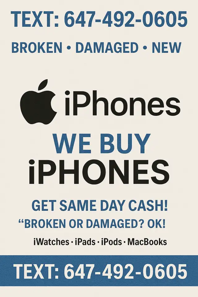Instant Cash for Cracked, Damaged, or Brand New iPhones628632731887381219