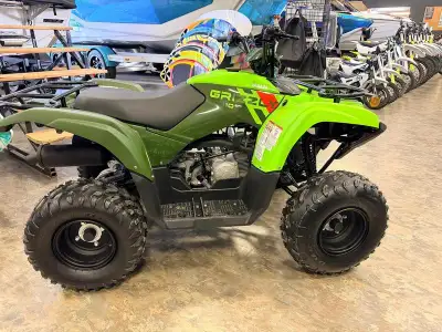 2026 Yamaha Grizzly 110 LITTLE BEAR, BIG PERFORMANCE. Proven Off-Road performance and Grizzly-stylin...