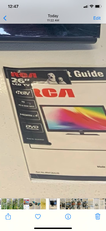 RCA 26” LCD TV in TVs in Thunder Bay - Image 2