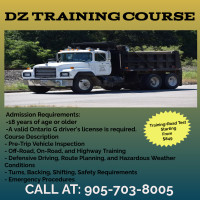 DZ TRAINING! OFFERS QUICK ROAD TEST DATES!