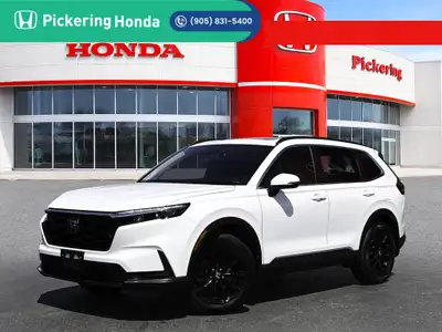 Certified. 2025 Honda CR-V Sport Platinum White Pearl 1.5L I4 Turbocharged DOHC 16V LEV3-ULEV50 190h...