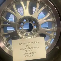 Brand New Winter Tires iLink 205/55/16 Brand New Alloy Wheels DOT 3125 Any Question of Concerns Call...