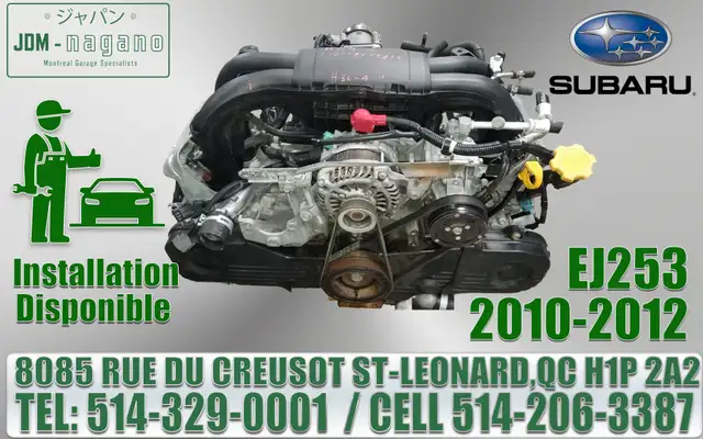 Moteur Subaru Outback, Forester, Legacy, Impreza, WRX, Crosstrek in Engine & Engine Parts in Drummondville - Image 6
