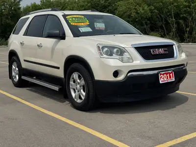 2011 GMC ACADIA SLE , 6 CYL 3.6 L ENGINE REMOTE START ……. FWD ……. CERTIFIED 8 PASSENGERS ……. CRUISE...