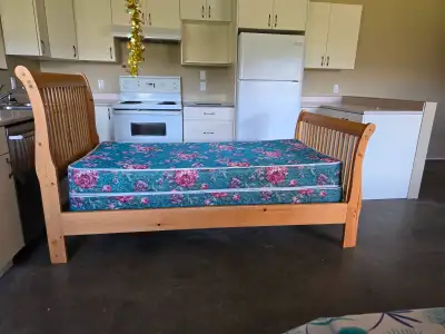 Sleigh bed           Bar stools, View more