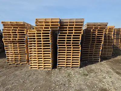 Standard & Custom sized pallets, skids, crates & more., View more