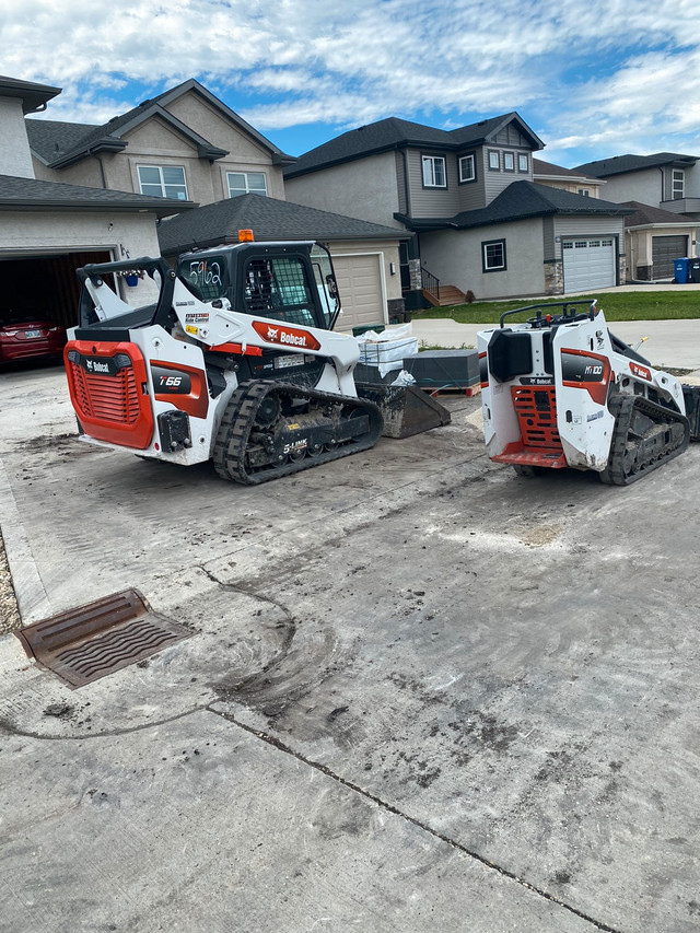 Skid steer services. in Excavation, Demolition & Waterproofing in Winnipeg