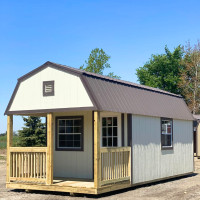 14x32 Premier Lofted Cabin for sale