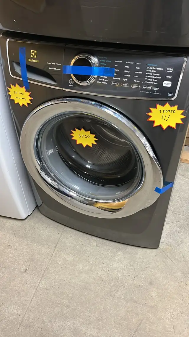 Electrolux Stackable 27” Washer Fully Tested  30-Day Warranty in Washers & Dryers in Kitchener / Waterloo - Image 5