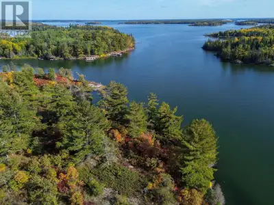 Own Your Private Paradise: A Breathtaking 15.7-Acre Island on Shoal Lake. Owned to highwater mark. V...