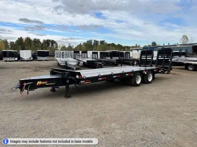 Miska Heavy Equipment Air Brake Float Trailers Built right here at our factory in Hamilton, Ontario...