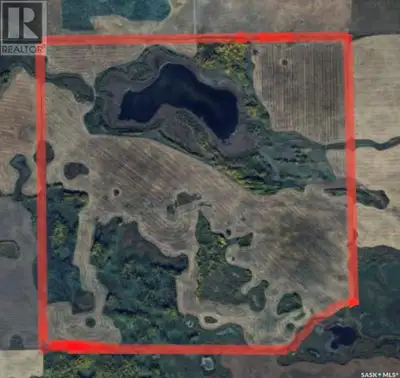 A full section of good quality grain land falling on the boundary line within the RM's of Sasman NO....