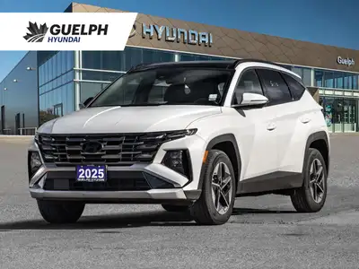 Now available at Guelph Hyundai, this updated 2025 Hyundai Tucson Preferred AWD w/ Trend Package com...