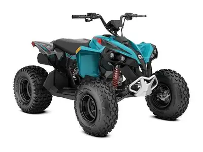 2026 Can-Am Renegade 110 EFI BLUE/BLACK Introducing the 2026 Can-Am Renegade 110 EFI IN A COOL ICEBE...