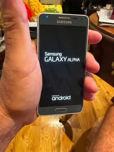 Samsung Galaxy Alpha smartphone. Only $30, View more